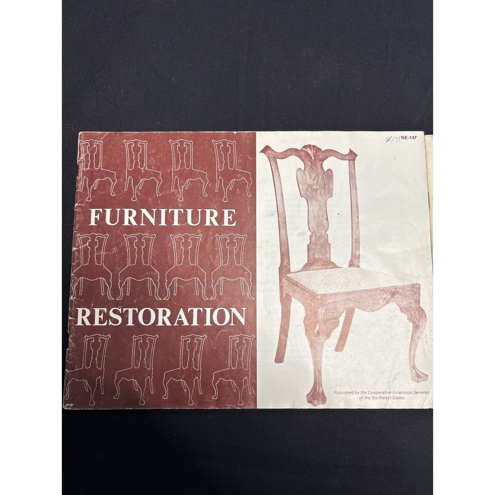 Vintage Furniture Restoration & Restoring Cane Seats Instructional Booklets Set